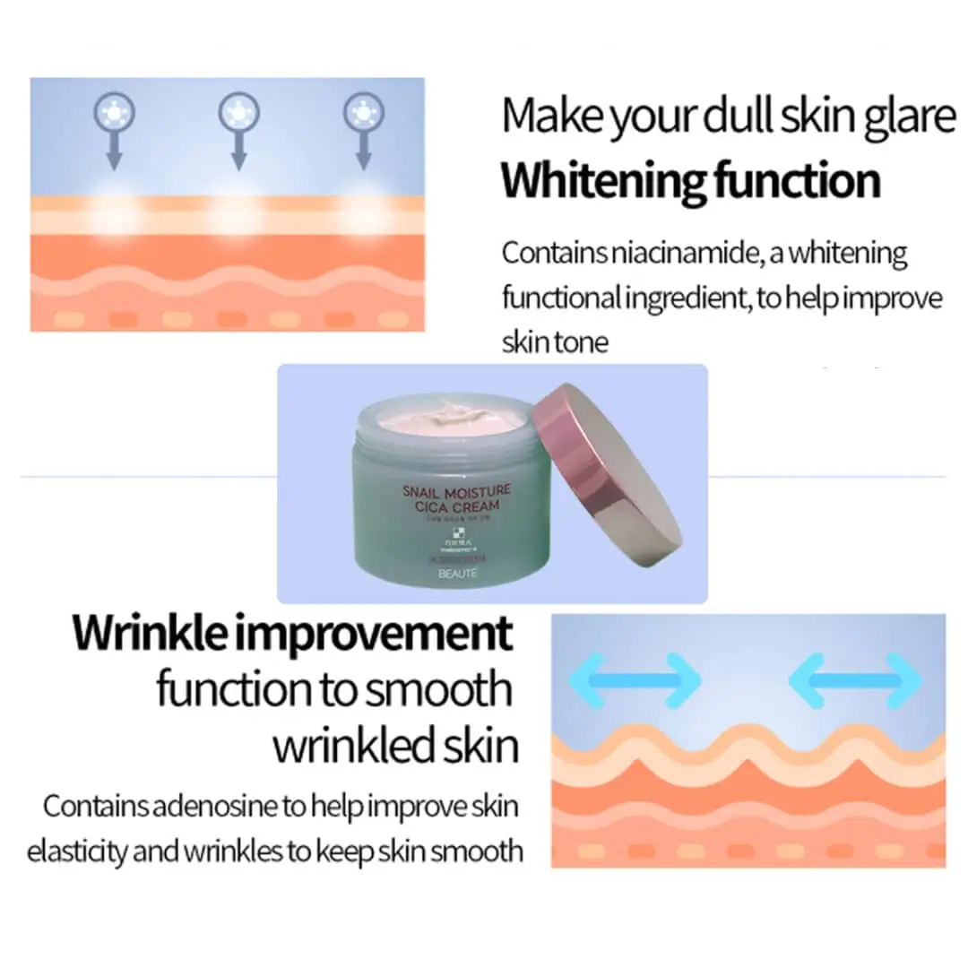 Melasma-X Snail Moisture Cica Cream 100ml